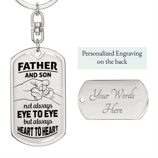 Father and Son - Keychain