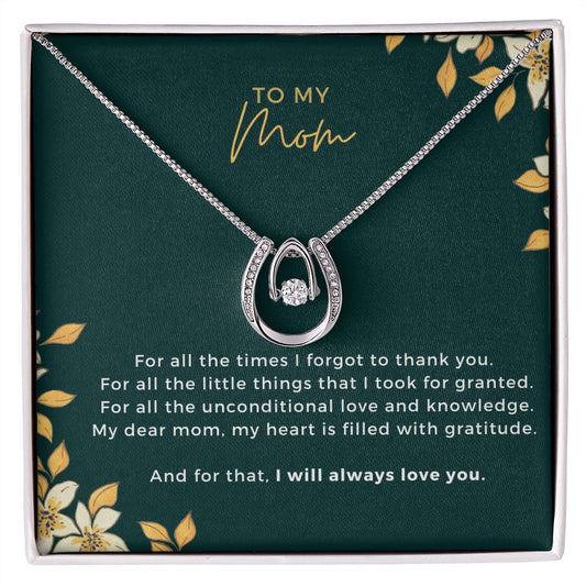 To My Mum | Uncoditional Love | Necklace