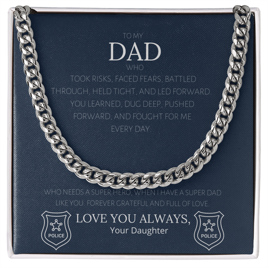 To My Dad | Chain Necklace |