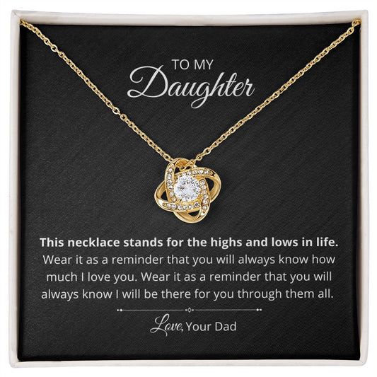 To My Daughter | Necklace | This necklace stands for ...