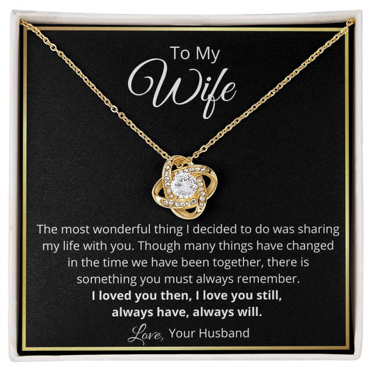 To My Wife | Wondeful thing | Necklace