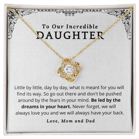 To My Daughter | Necklace | Little By Little ...