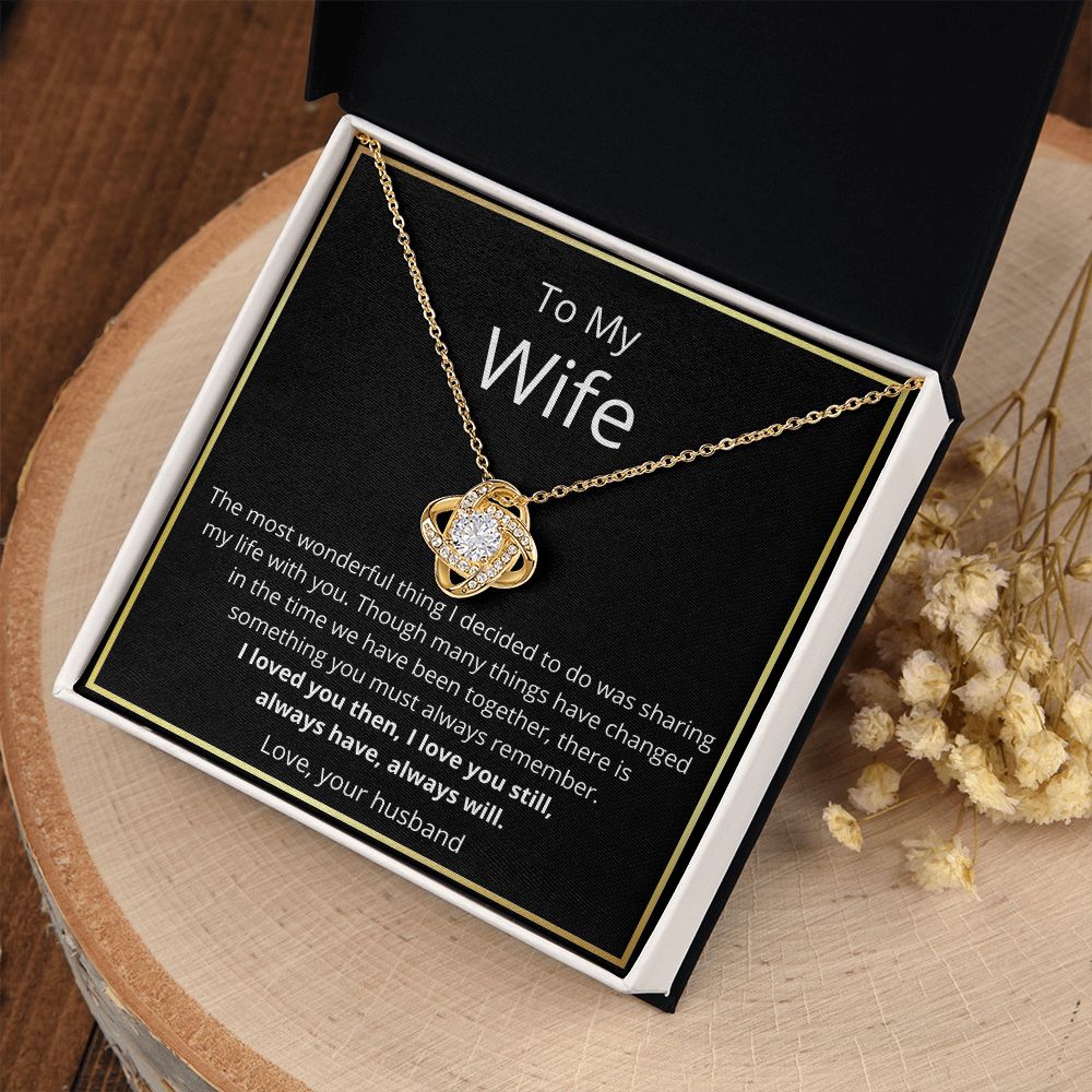 To My Wife | I Love You | Necklace