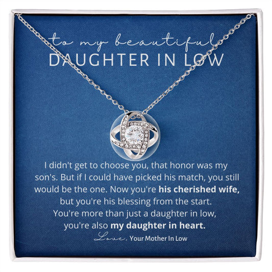 To My Daughter in law | Necklace