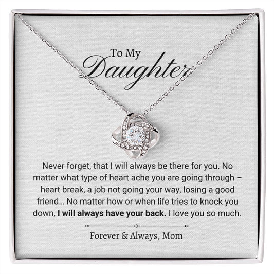 To My Daughter | Necklace | Never forget ...