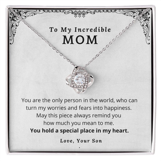 To My Mom | You Are The Only | Necklace