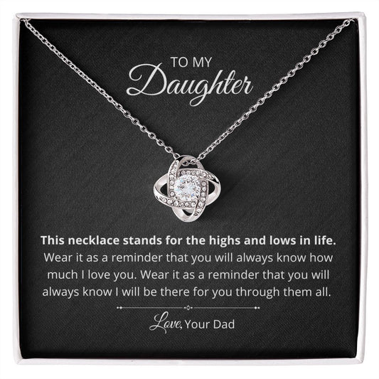 To My Daughter | Necklace | This necklace stands for ...