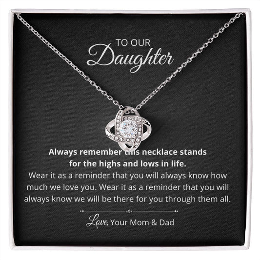 To My Daughter | Necklace | Always remember ....