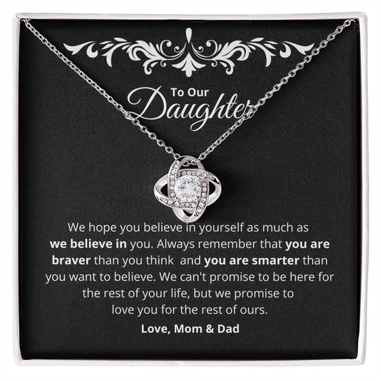 To My Daughter | Necklace | Believe In Yourself