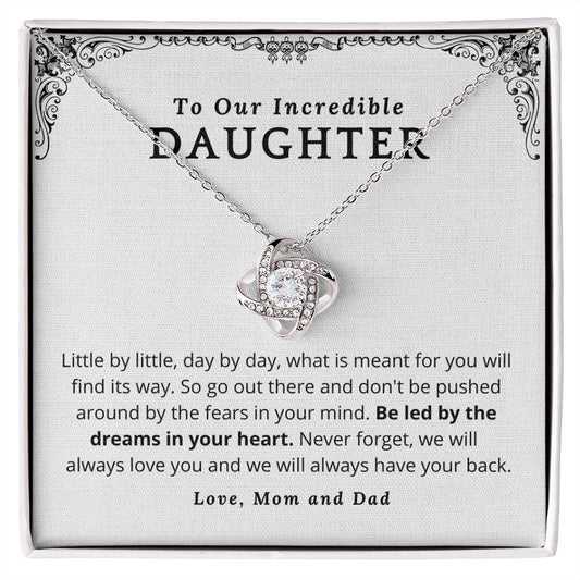 To My Daughter | Necklace | Little By Little ...