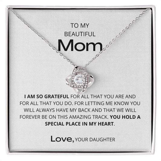 To My Mom | I am so grateful | Necklace