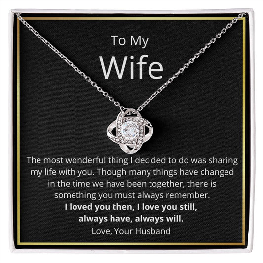 To My Wife | Wondeful thing | Necklace