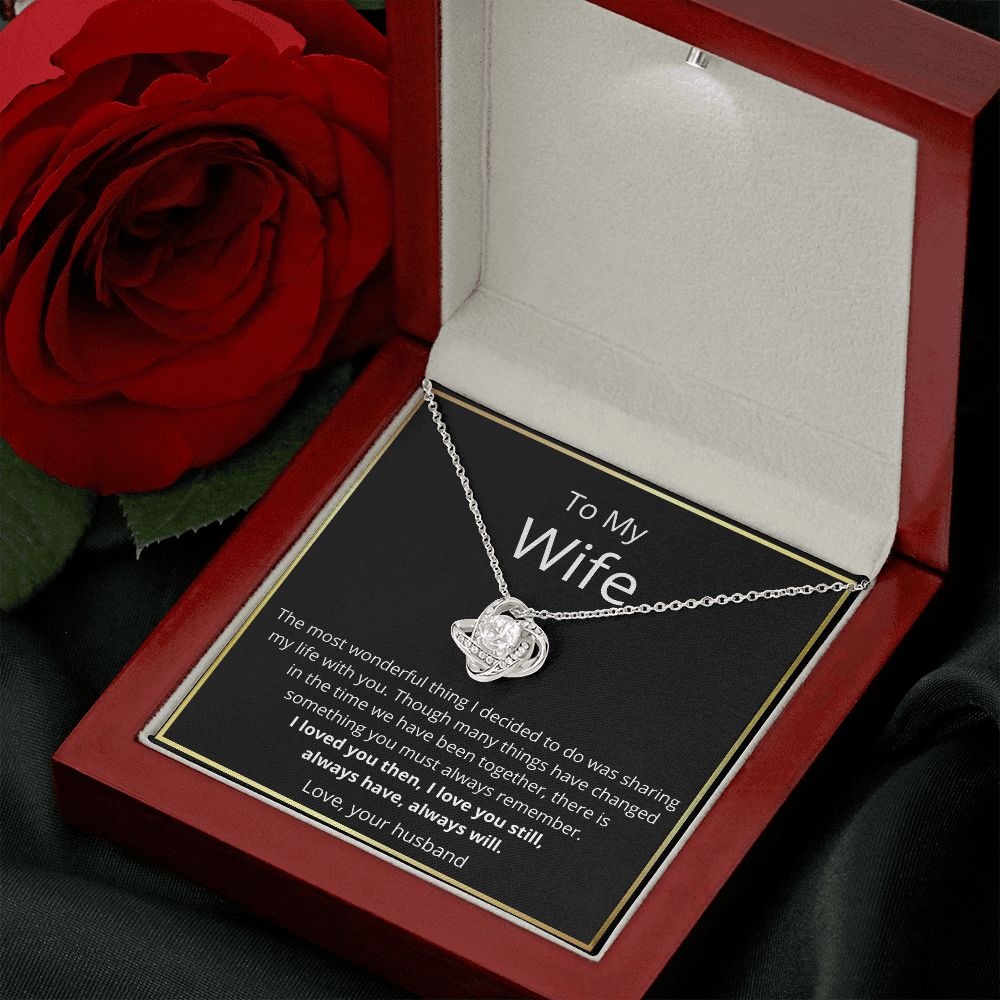 To My Wife | I Love You | Necklace