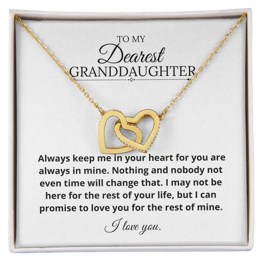 To My Granddaughter | Not Even Time | Necklace