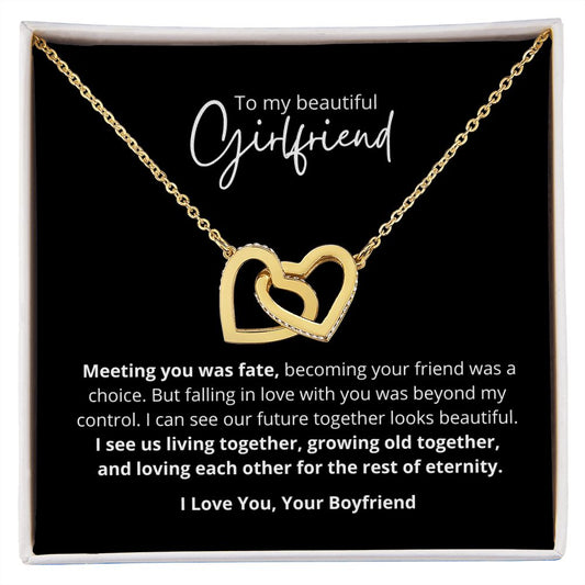 To My Girlfriend I Meeting You I Necklace