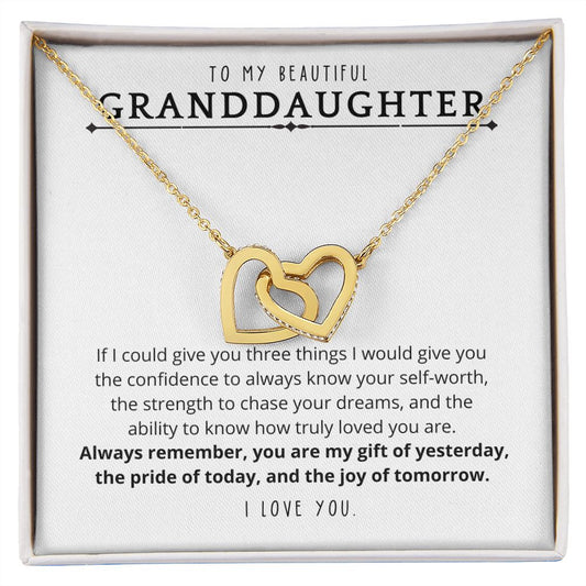 To My Granddaughter | Necklace