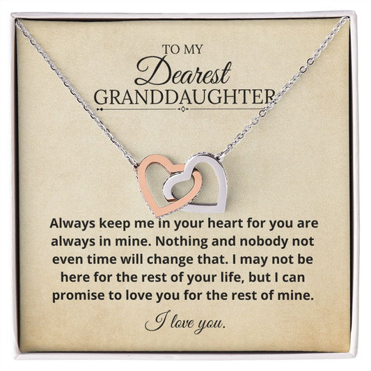To My Granddaughter | Necklace
