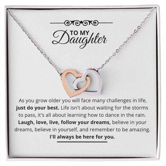 To My Daughter | Necklace | Do Your Best