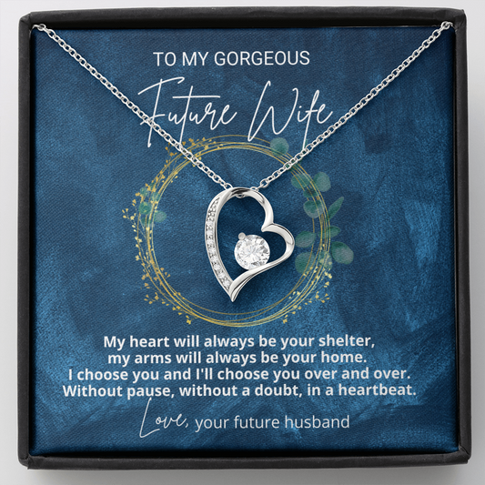 To My Gorgeous Future Wife  | Necklace |