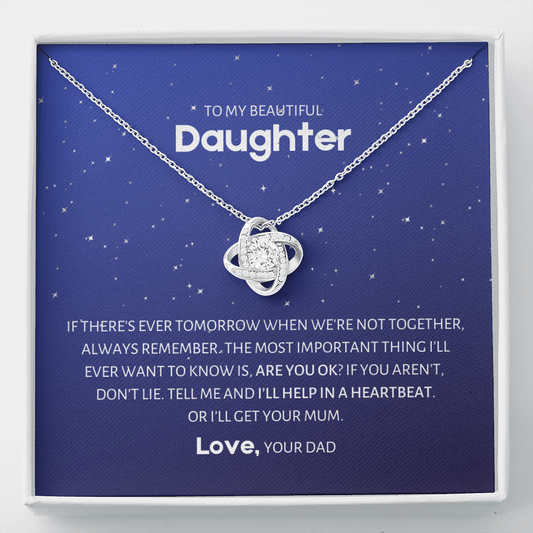 To My Daughter | Necklace | Is there`s ever tomorrow ...