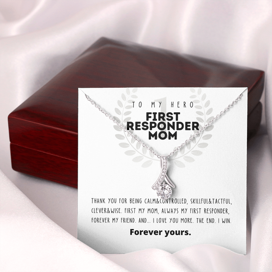 To My Mom | First Responder Hero | Necklace