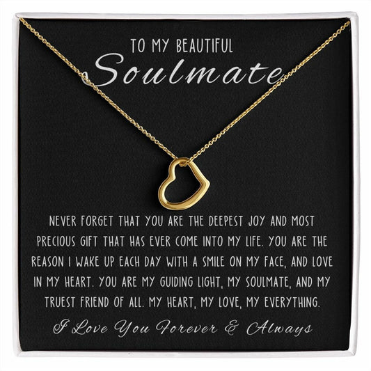 To My Soulmate I Necklace